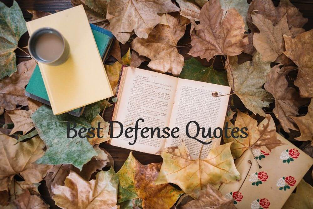 Best Defense Quotes